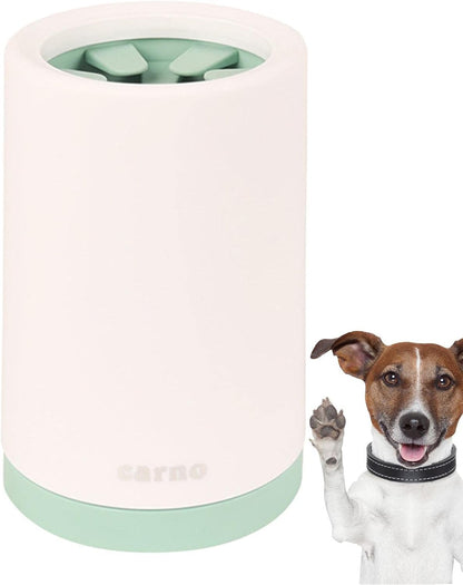 Pet Paw Washer - Detachable Dog and Cat Paw Cleaning Cup with Brush for Effective Paw Hygiene
