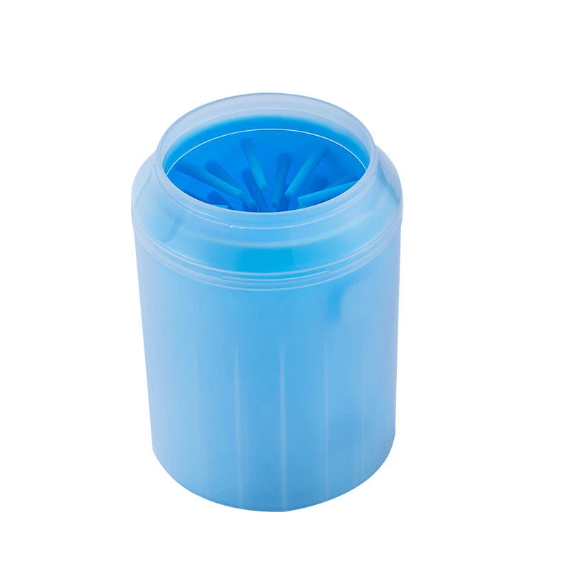 Portable Soft Silicone Dog Paw Cleaner Cup with Combs - Efficient Outdoor Pet Foot Washing Solution