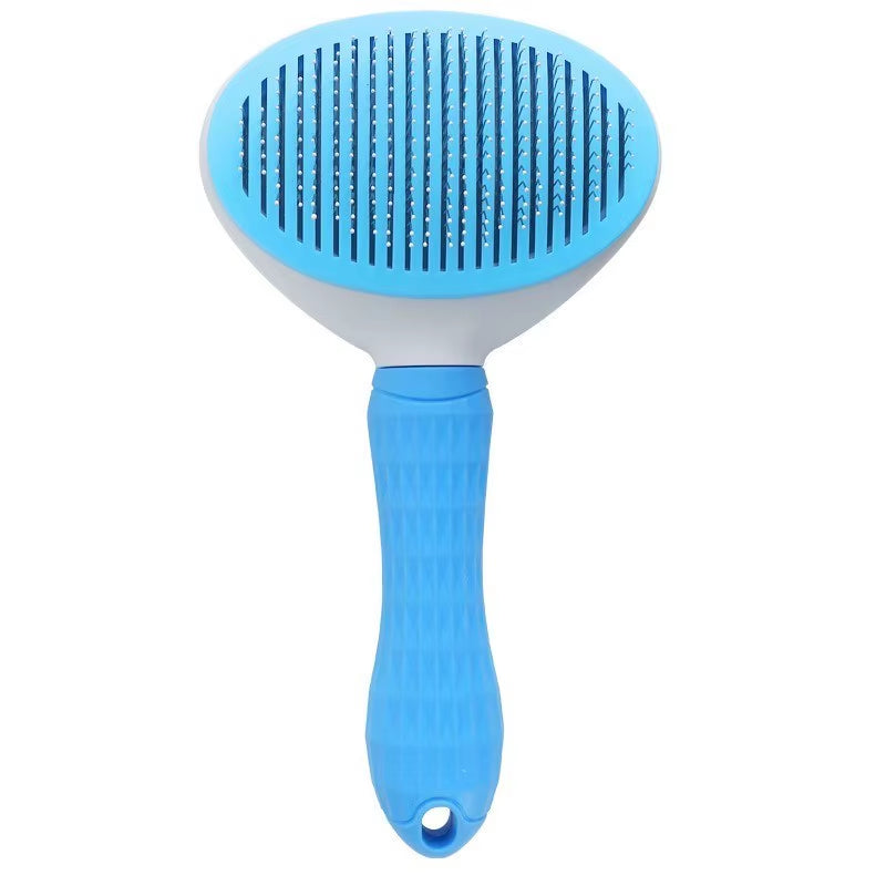 Self-Cleaning Pet Grooming Brush and Comb for Dogs and Cats - Dematting Tool and Hair Remover Accessories