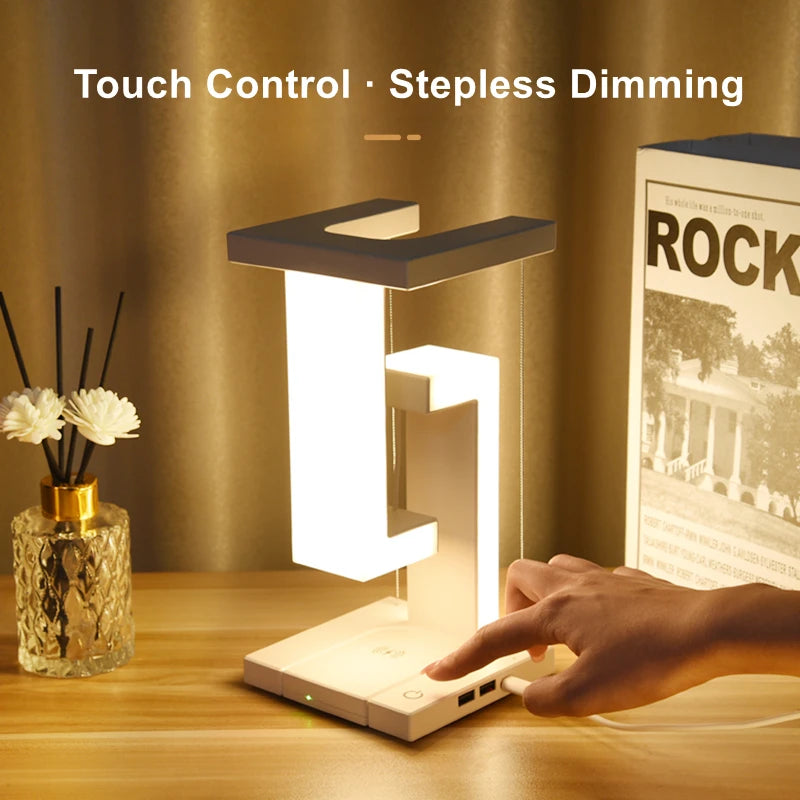 Floating Lamp with 10W Detachable Wireless Charger