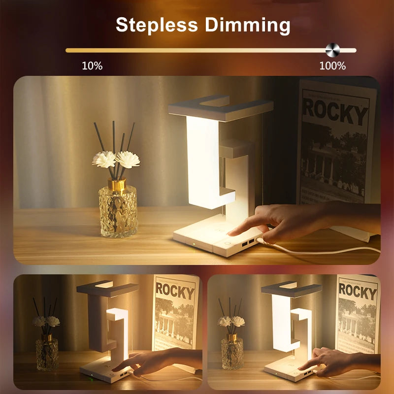 Floating Lamp with 10W Detachable Wireless Charger